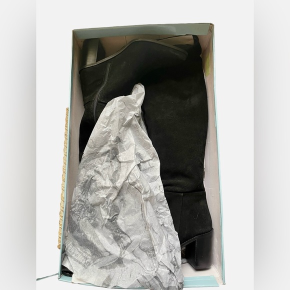 Seychelles Gifted Black Suede Over-the-Knee Boots (Size 7.5, NWT) - Picture 6 of 8